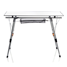 WILTEC Hopfällbart Campingbord 90 x 53 cm